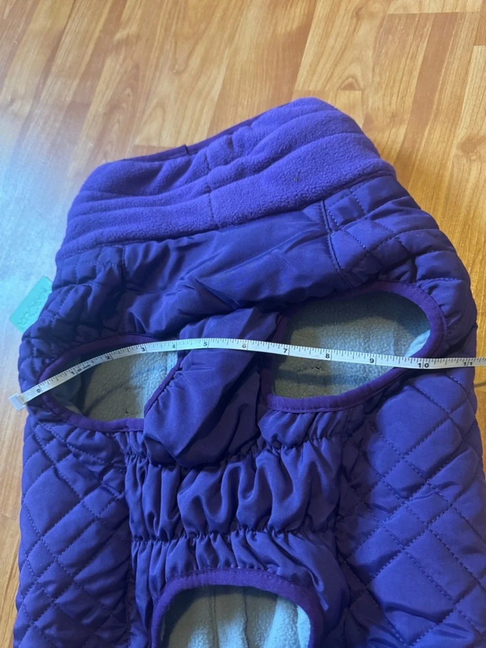 Kuoser new purple big dog puffer jacket zip‎ up coat LG